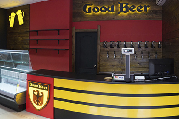Draft beer shops franchise Good Beer
